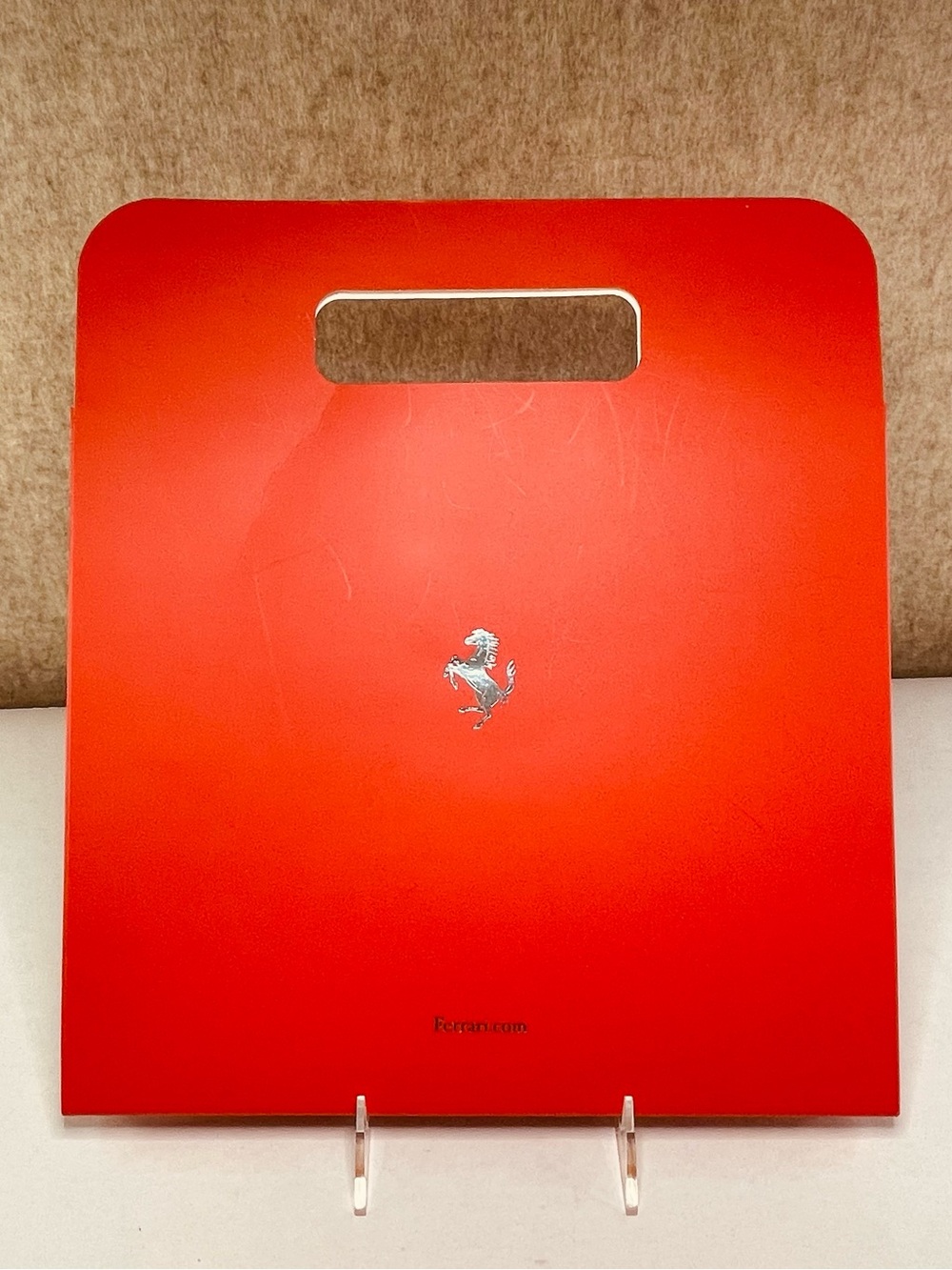 Ferrari Portfolio Heavy Paper Envelope for Brochures Manual Bought In Maranello